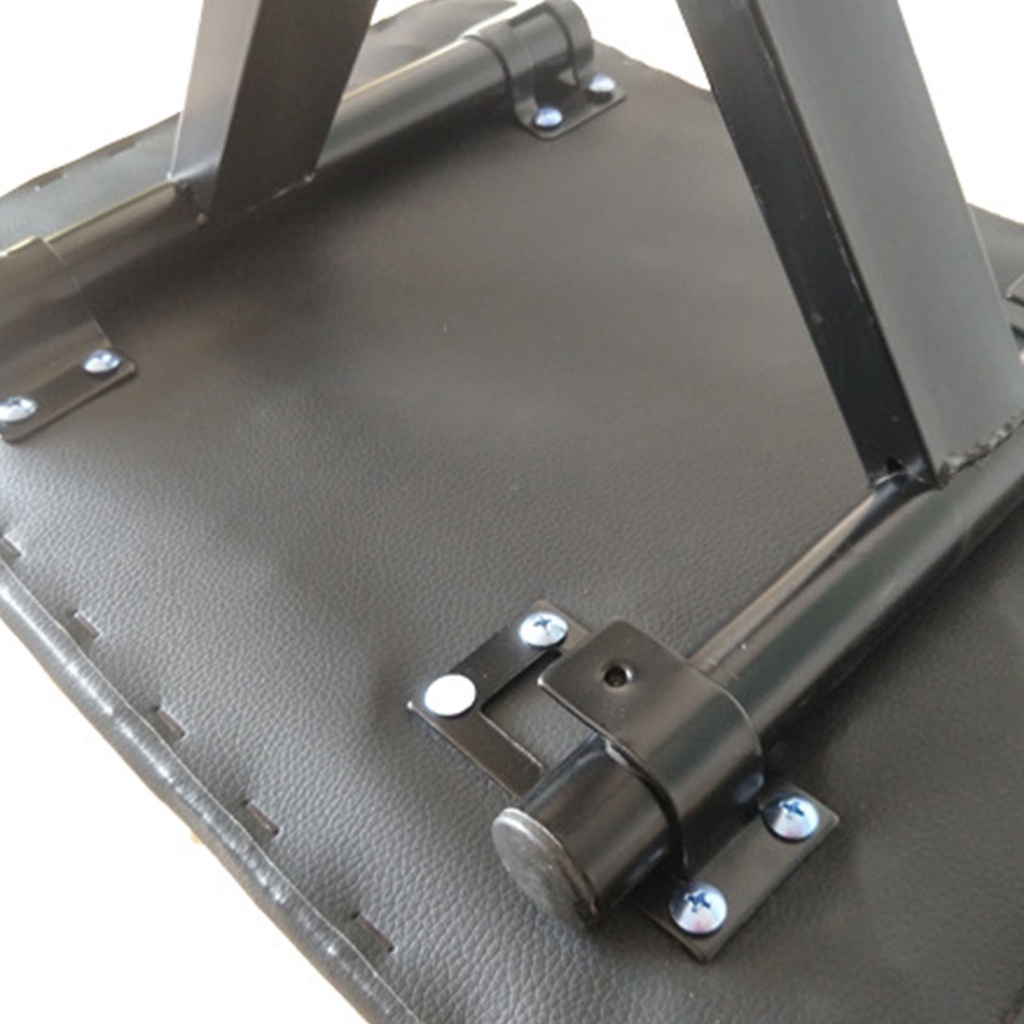 [Hàng Sẵn] Ghế Gấp Hình Xăm Kim Loại Da PU Di Động Có Thể Điều Chỉnh Độ Cao cho Làm đẹp / làm móng tay【Texas053】