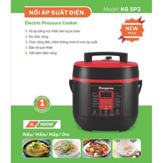 Nồi áp suất điện tử kangaroo 5l kg5p2