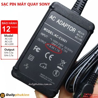 Sạc pin máy quay sony 8.4V 1.5A AC-L15B dailyphukien