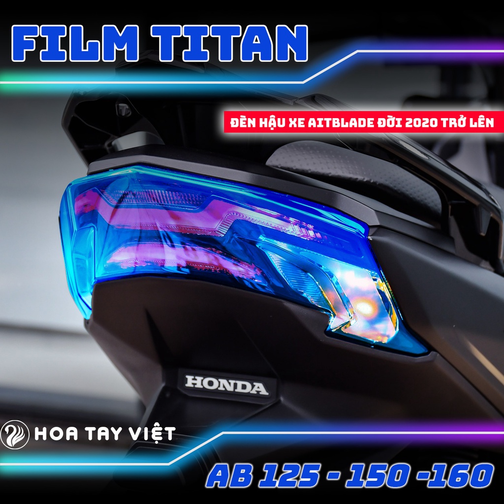 Decal TITAN ĐÈN HẬU AB 2020 - 2023 đổi màu chóa đèn hậu airblade