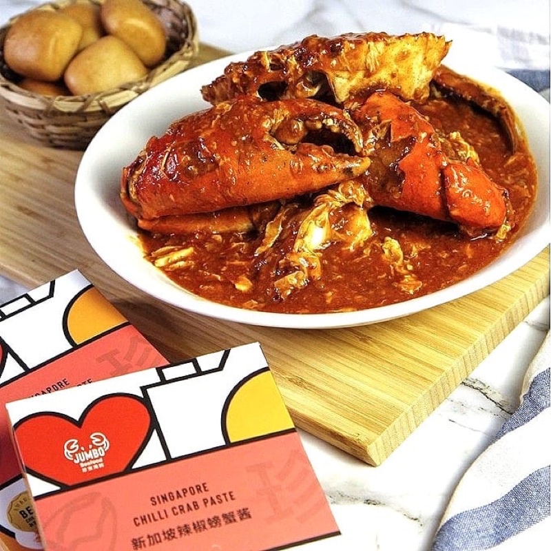 Gói gia vị Cua Sốt nhà hàng Jumbo Seafood Singapore
