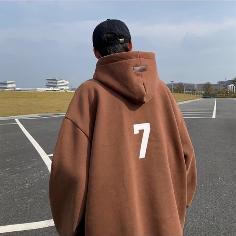 Áo hoodie Tay Dài Oversize In Họa Tiết Hoạt Hình Thời Trang Cho Nam