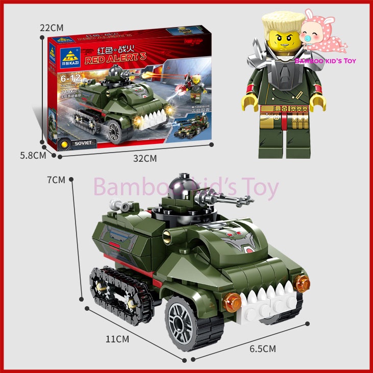 Bộ đồ chơi xếp hình Xe Tăng, bộ đồ chơi lắp ráp xếp hình Xe Tăng chiến đấu