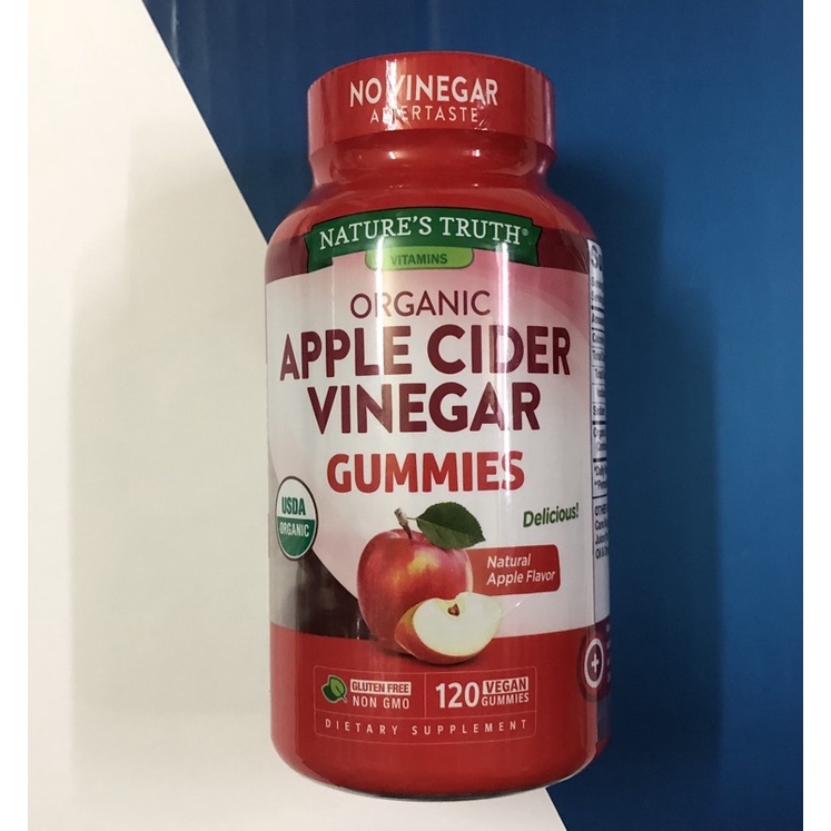 Kẹo dẻo giấm táo Apple Cinder Vinegar - Giúp giảm cân, đẹp da, detox cơ thể nhanh chóng an toàn hiệu quả