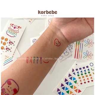 Sticker hình xâm trang trí cho bé