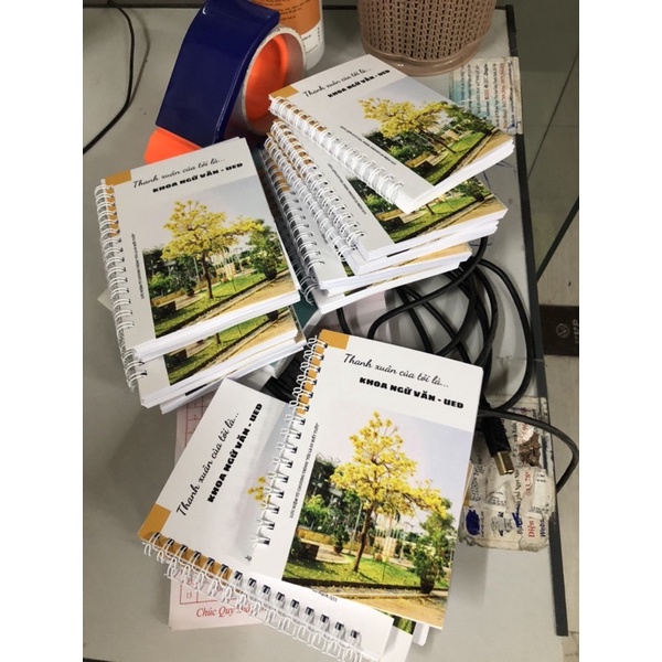 32 quyển sổ tay khố A6 quyển 150 trang