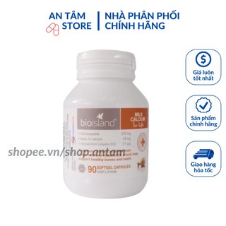 Canxi Sữa Bio Island Milk Calcium Úc cho bé