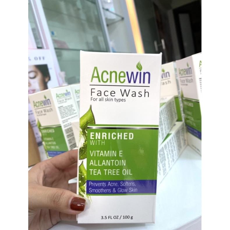 Sữa Rửa Mặt Giảm Mụn Sáng Da  Dịu Nhẹ Dành cho Da Mụn Acnewin Face Wash - Bác sĩ Phương