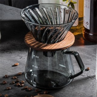 Kính bình rót cà phê bằng thủy tinh 600ml
