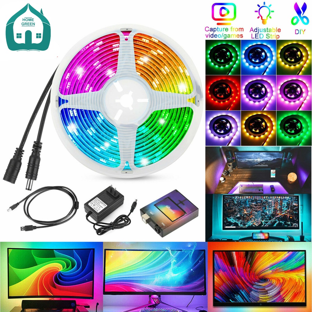 Đèn led Ambilight Ambibox USB chuyển động theo màu màn hình máy tính