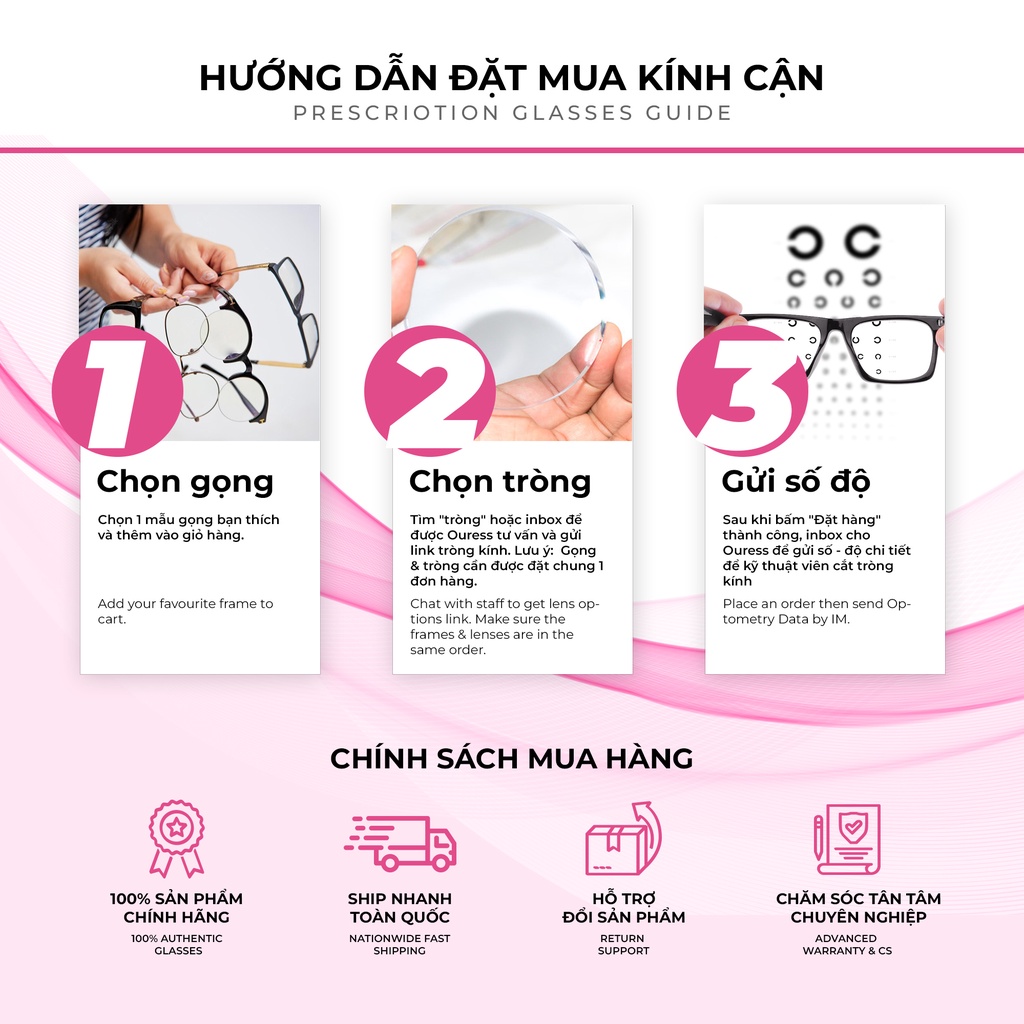 Gọng kính Titanium cao cấp thời trang nam nữ Ouress BL7220