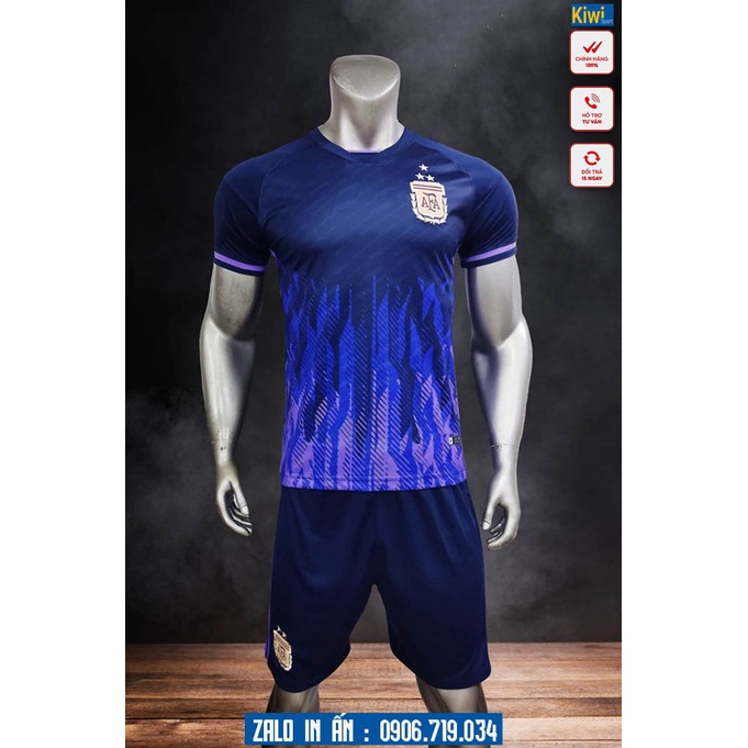 Quần Áo Bóng Đá Đội Tuyển Argentina Mẫu Mới Cực Hot, Thiết Kế Đẹp Giá Siêu Rẻ P017