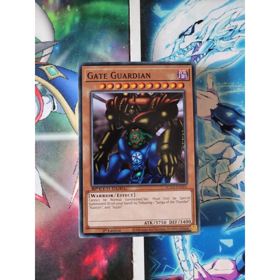Bộ bài Yugioh Speed Duel Structure Deck: Gate Guardian (TCG - UK)