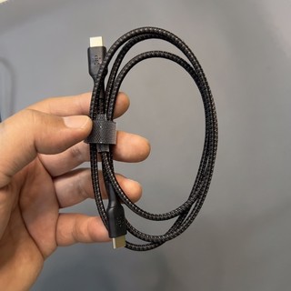 Cáp Type-c To Type-c Belkin bọc dù-Hàng new no box