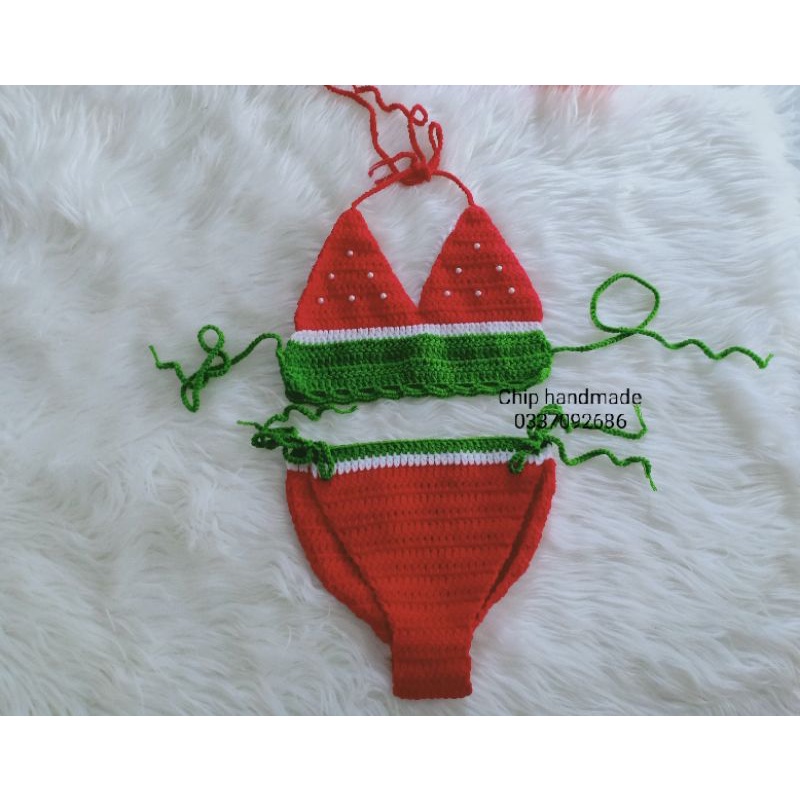 Bikini, đồ bơi dưa hấu cho bé