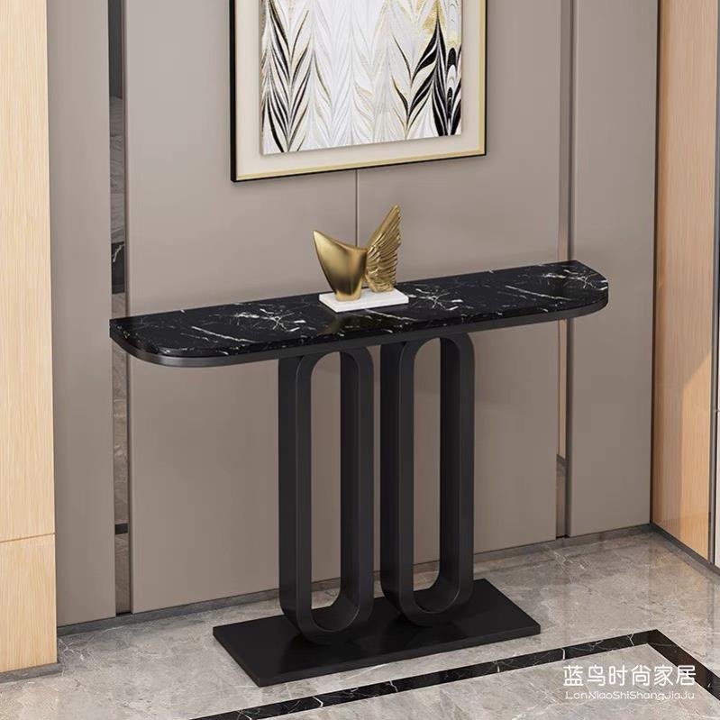 Kệ đứng console mặt đá vân mây cao cấp, khung chân số 0 kim loại sơn tĩnh điện sang trọng CS#10