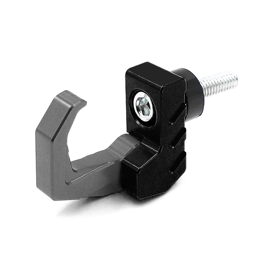 Móc Treo Mũ Bảo Hiểm Xe Máy E-bike Thiết Kế Mới Gấp Gọn Bằng Hợp Kim Nhôm