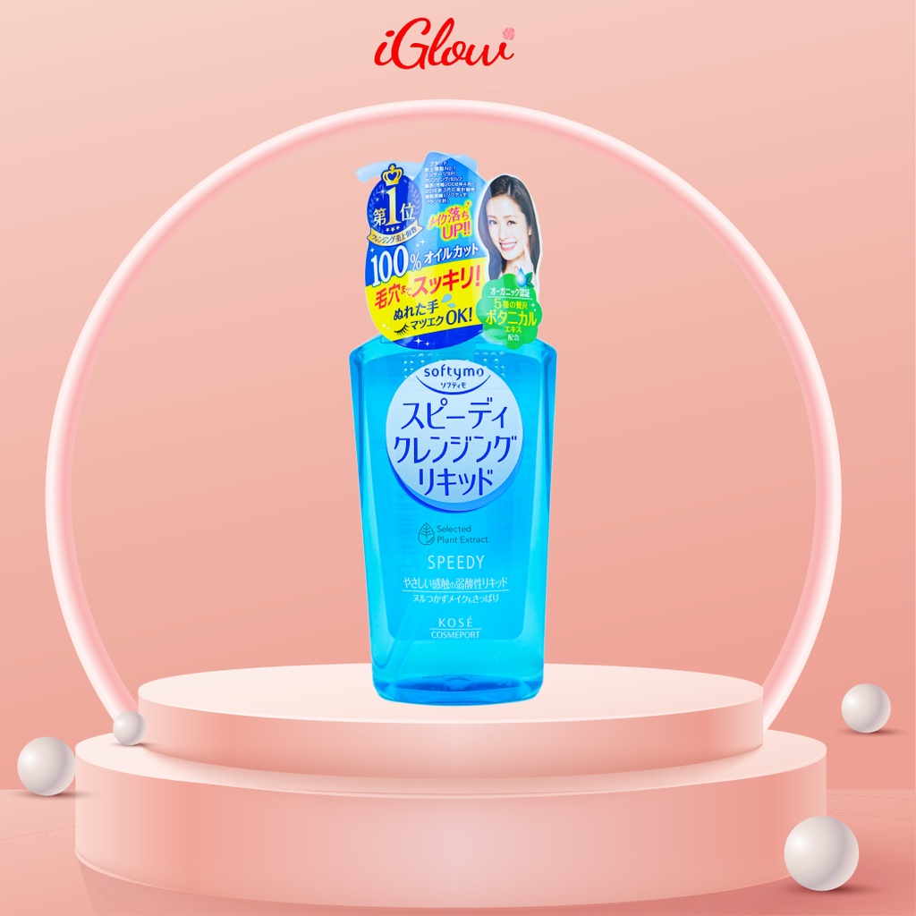 Dầu tẩy trang Kose Softymo Cleansing Nhật Bản