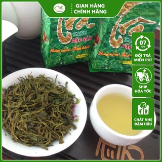 Trà Thái Nguyên Móc Câu Đặc Sản Trà Tôm 100g(1 gói 100g) - Trà Xanh Hoàng Đào Trà