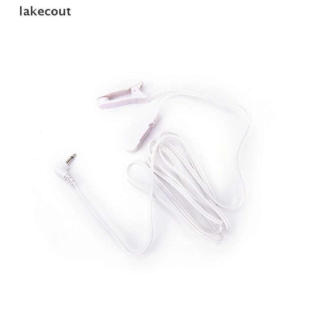 Dây Dẫn Điện Cực Kèm 2 Kẹp Tai Dành Cho Máy Massage 2.5mm hye