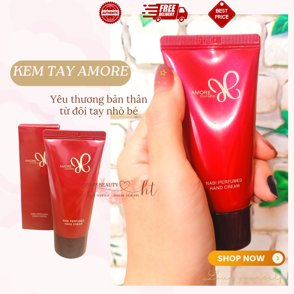 KEM DƯỠNG DA TAY HERA SIGNIA HAND CREAM 60ML dưỡng da tay mềm mịn và ngăn ngừa dấu hiệu lão hóa