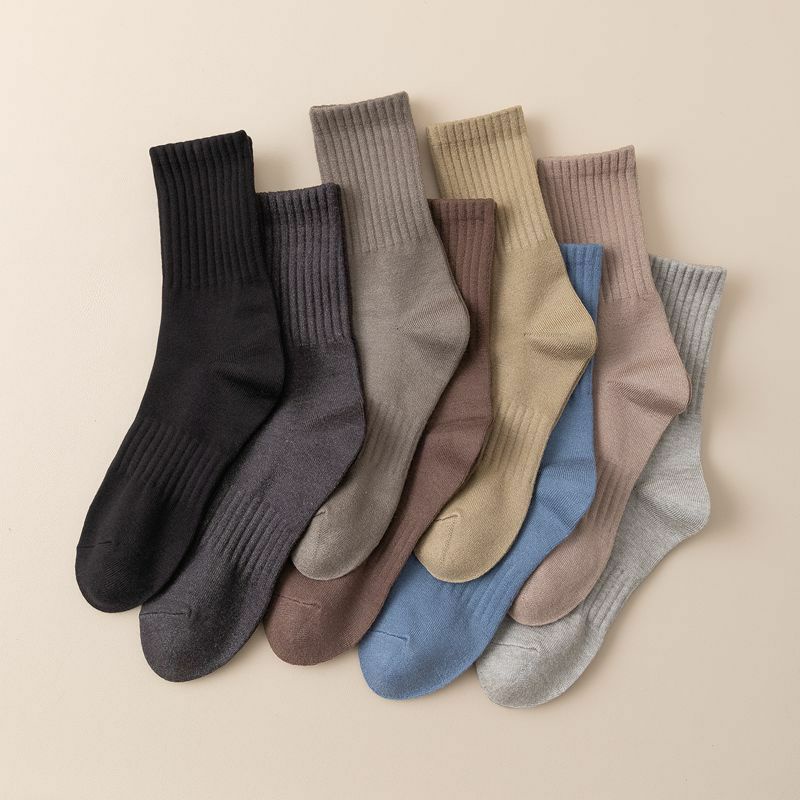 Tất nam cổ cao Cheemy mùa đông ấm áp chất cotton chải kỹ