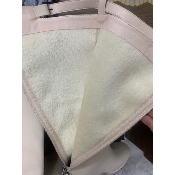 Bốt Đùi Nữ da PU LÌ CAO 7 Phân có Khuy cài gót bạc