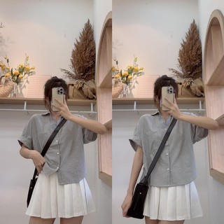 sơ mi kẻ tăm crt sonn