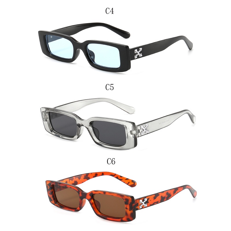 Kính Râm Gọng Vuông Nhỏ Che Nắng Thời Trang Mùa Hè Cho Nữ