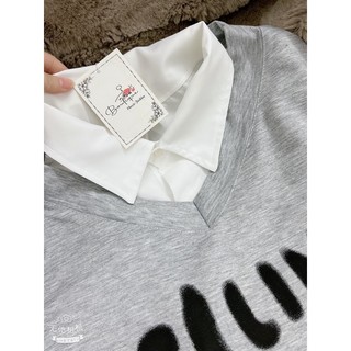 Sét áo sơ mi + áo croptop Celin
