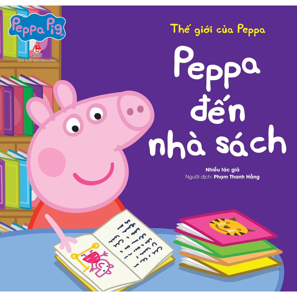 Sách - Thế giới của Peppa - Peppa đến nhà sách