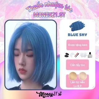 Thuốc nhuộm tóc màu Xanh Blue Sky Hàn Quốc | Thuốc Nhuộm Tóc Money21.st