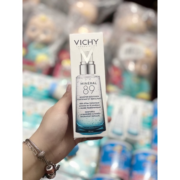 [Bill US] Date 2025 - Serum cấp ẩm Vichy Mineral 89 probiotic chai 50/75ml