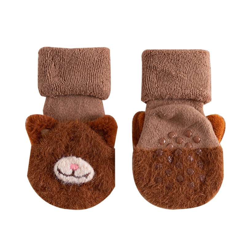 Vớ Chống Trượt Dày Dặn Có Tay Cầm Dành Cho Bé Trai Gái