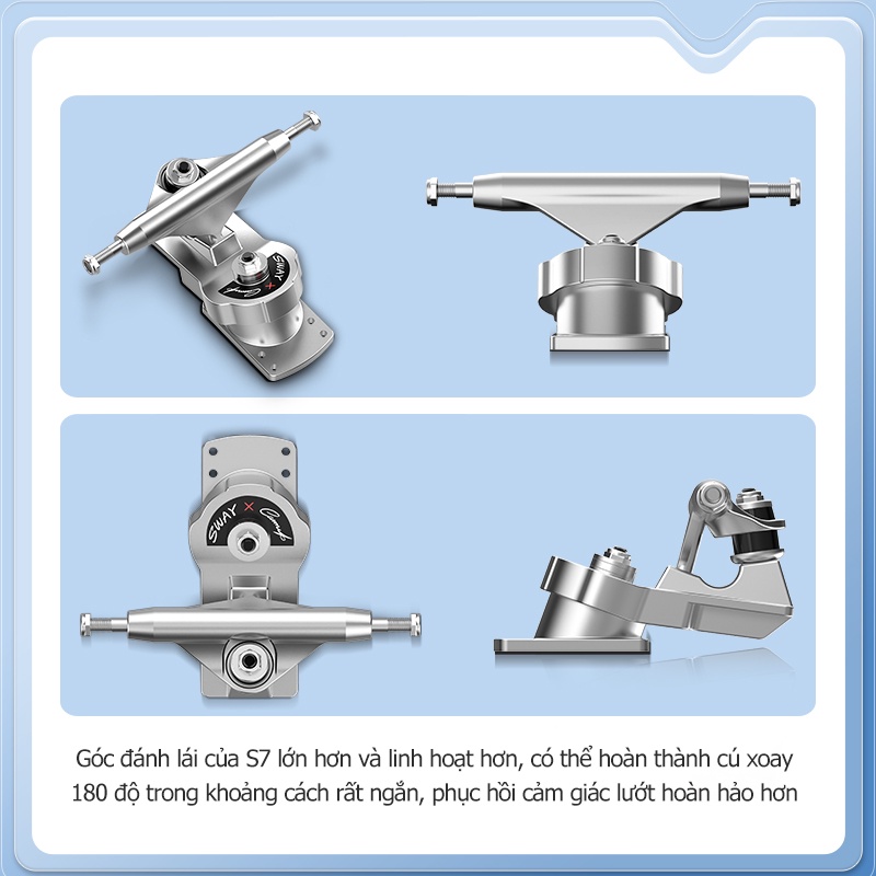 Xe Tải Sway 30 inch Kèm Xe Tải S7 Dành Cho Bé