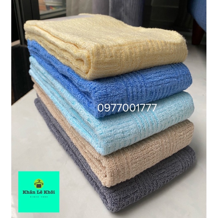 Khăn tắm Sợi tre xuất NHẬT siêu xịn size lớn 60x120cm (Loại A Full Tag) - chất khăn mềm mại