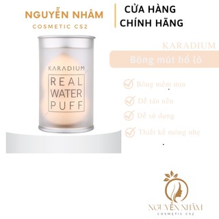 Bông hút hồ lô 💖freeship💖 bông mút hồ lô karadium real water puff