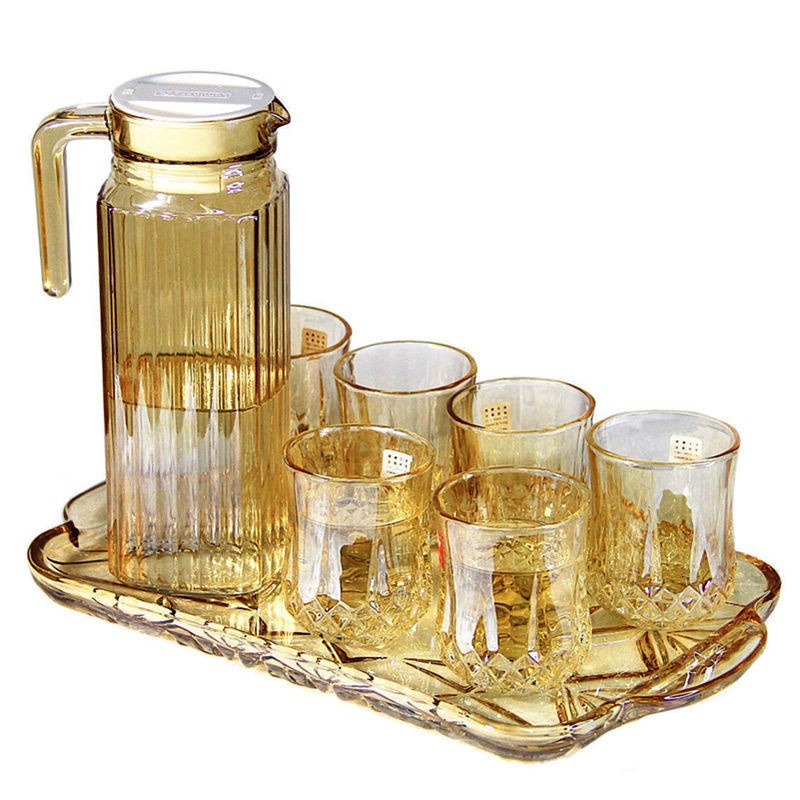 Bình đựng nước thủy tinh trắng 1000ml,bình thủy tinh đựng nước cao cấp