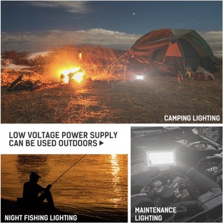 Đèn Led Pha 50W DC 12V IP66 Sáng Trắng