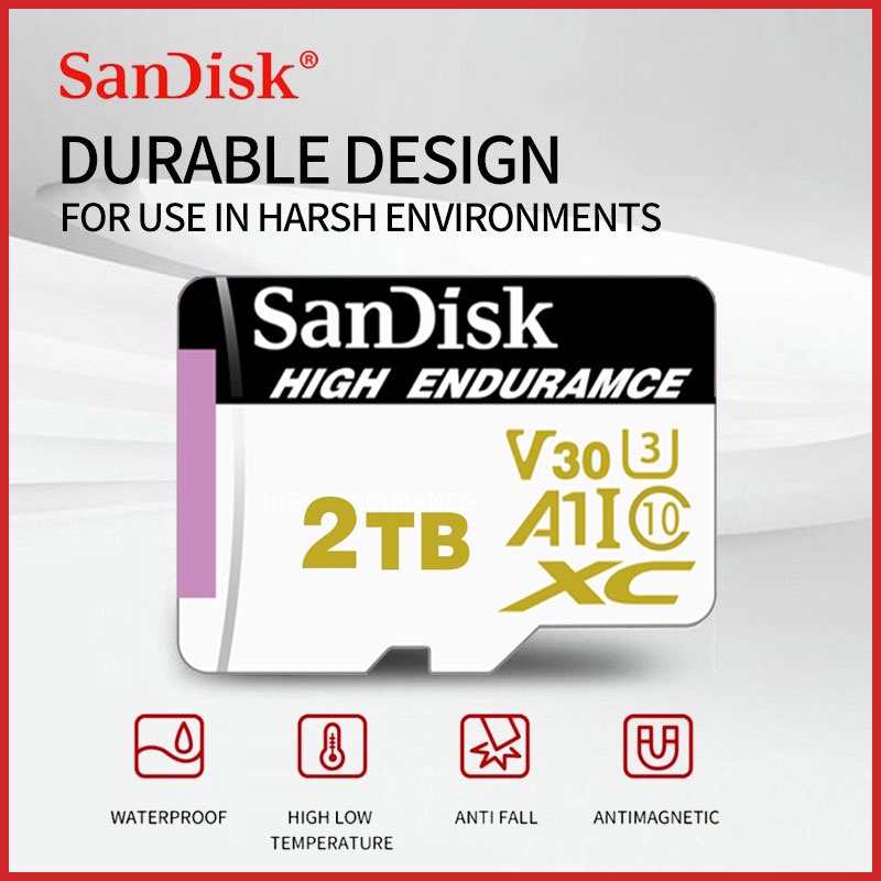 Thẻ nhớ 512GB 1TB 2TB  SanDisk  Pro U3 Class 10–chuyên cho CAMERA, Điện thoại, Máy ảnh | BigBuy360 - bigbuy360.vn