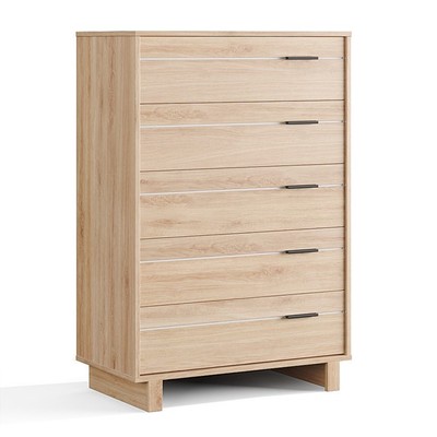 FYNN, Tủ 5 tầng phong cách Bắc Âu DRA_158, 84x46x124cm, tủ gỗ Scandi Home