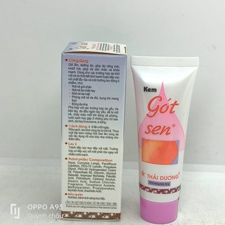 KEM GÓT SEN DƯỠNG GÓT CHÂN MỀM MẠI
