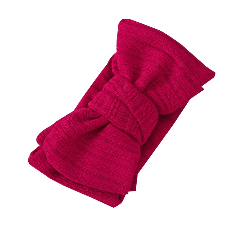 Băng Đô Nơ Co Giãn Làm Thủ Công Cho Bé Sơ Sinh