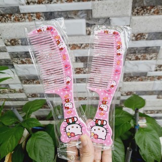 Lược chải tóc cán kitty 03 (loại trung 16.5cm)