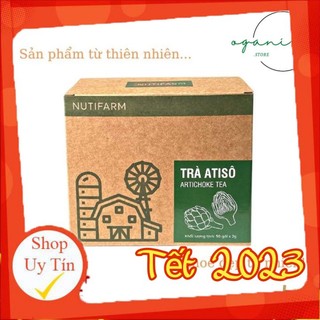 Trà atiso túi lọc nuti farm - nguyên chất atiso 100% - thanh nhiệt, mát gan - tốt cho sức khỏe