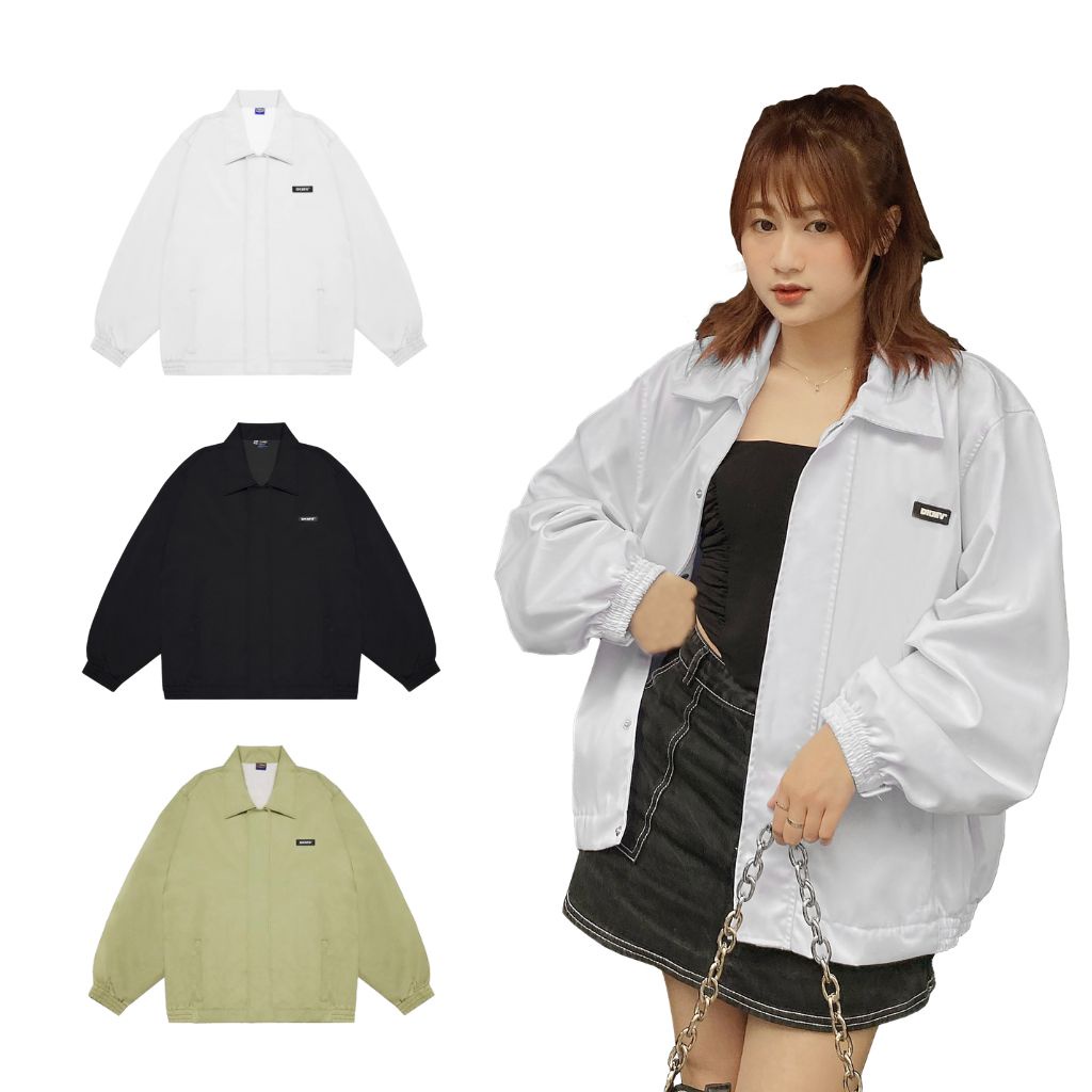 Áo khoác Kaki form rộng nam nữ DKMV Kaki Over Jacket | K10-AK1