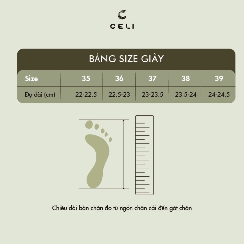 Giày sục nữ Celi Shoes 7cm gót nhọn da sần SU343