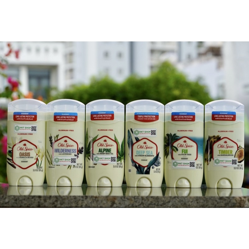 Lăn Khử Mùi Sáp Old Spice Timber 85g  - HKT Shop