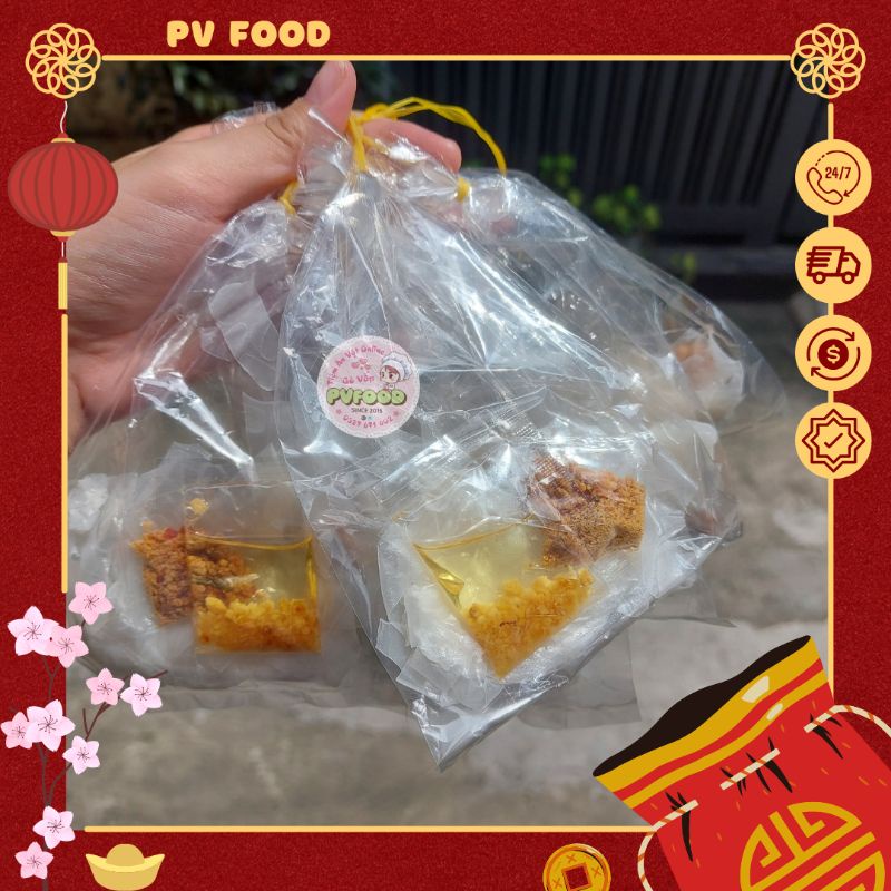 Xâu 10b Bánh Tráng Xâu Dầu Tỏi Muối Tây Ninh