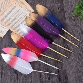 Bút bi bút ký tên lông ngỗng Tây Tạng cao cấp retro cổ điển classic